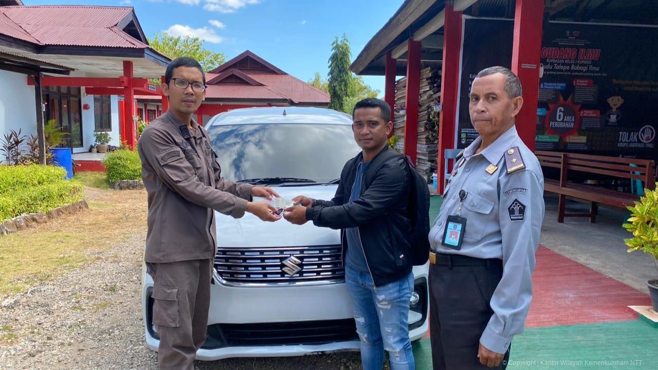 Berkekuatan Hukum Tetap, Rupbasan Kupang Keluarkan Barang Bukti Satu Unit Mobil Suzuki Ertiga